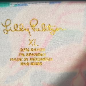 lilly pulitzer dress size xl